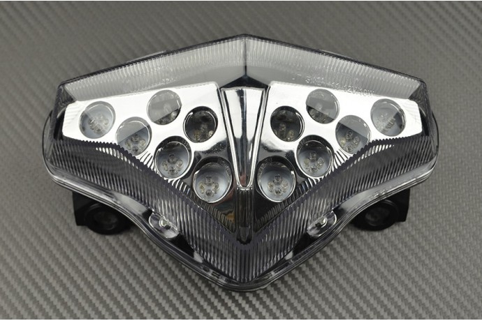 Feu Stop Led Clignotants Intégrés KAWASAKI ER6 N / F 2012 - 2017 Feu Stop Led Clignotants Intégrés KAWASAKI ER6 N / F 2012 - 2017