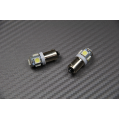 Pareja de Bombillas LED para luces de posición - casquillo pequeño BA9S