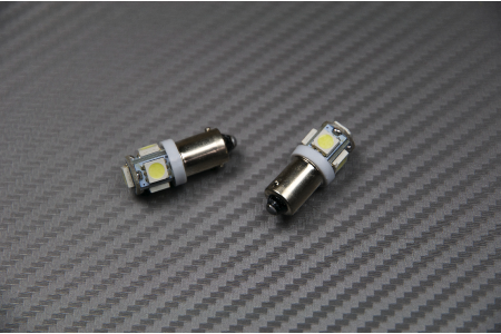 Paire de Veilleuses à LED petit culot BA9S