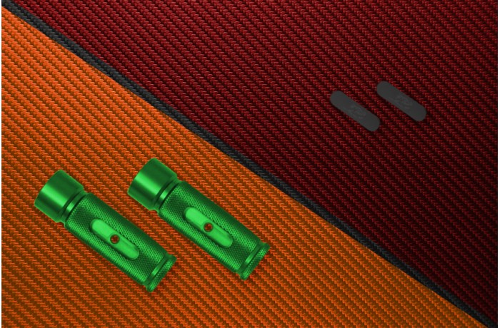 Fußrasten vorne KAWASAKI - UNIK von Avdb Fußrasten vorne KAWASAKI - UNIK von Avdb