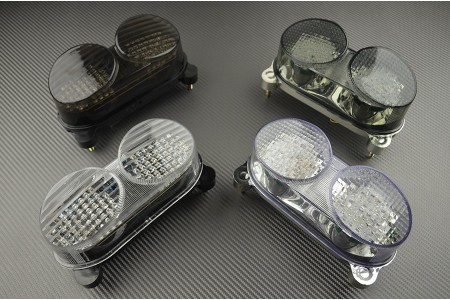Feu Stop Led Clignotants Intégrés KAWASAKI ZR7 / ZX6R / ZX9R / ZZR 600 1998 - 2007