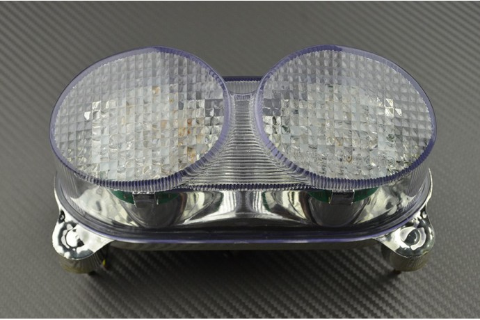 Luz de freno led con intermitentes integrados KAWASAKI ZR7 / ZX6R / ZX9R / ZZR 600 1998 - 2007 Luz de freno led con intermitentes integrados KAWASAKI ZR7 / ZX6R / ZX9R / ZZR 600 1998 - 2007