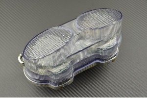 Luz de freno led con intermitentes integrados KAWASAKI ZR7 / ZX6R / ZX9R / ZZR 600 1998 - 2007 Luz de freno led con intermitentes integrados KAWASAKI ZR7 / ZX6R / ZX9R / ZZR 600 1998 - 2007