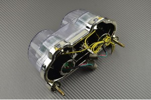 Luz de freno led con intermitentes integrados KAWASAKI ZR7 / ZX6R / ZX9R / ZZR 600 1998 - 2007 Luz de freno led con intermitentes integrados KAWASAKI ZR7 / ZX6R / ZX9R / ZZR 600 1998 - 2007