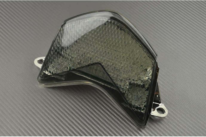 Feu Stop Led Clignotants Intégrés KAWASAKI ZX6R / ZX10R / Z750S 2005 - 2007 Feu Stop Led Clignotants Intégrés KAWASAKI ZX6R / ZX10R / Z750S 2005 - 2007