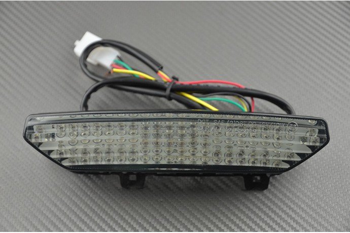 Luz de freno led con intermitentes integrados KAWASAKI ZX6R / GTR 1400 2007 - 2016 Luz de freno led con intermitentes integrados KAWASAKI ZX6R / GTR 1400 2007 - 2016