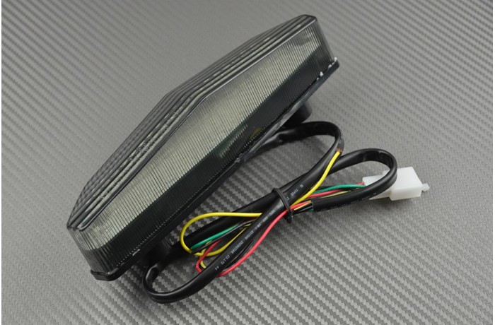 Luz de freno led con intermitentes integrados KAWASAKI ZX6R / GTR 1400 2007 - 2016 Luz de freno led con intermitentes integrados KAWASAKI ZX6R / GTR 1400 2007 - 2016