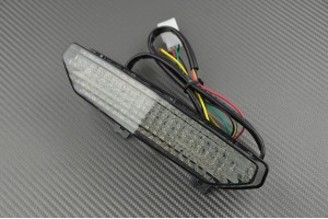 Luz de freno led con intermitentes integrados KAWASAKI ZX6R / GTR 1400 2007 - 2016 Luz de freno led con intermitentes integrados KAWASAKI ZX6R / GTR 1400 2007 - 2016