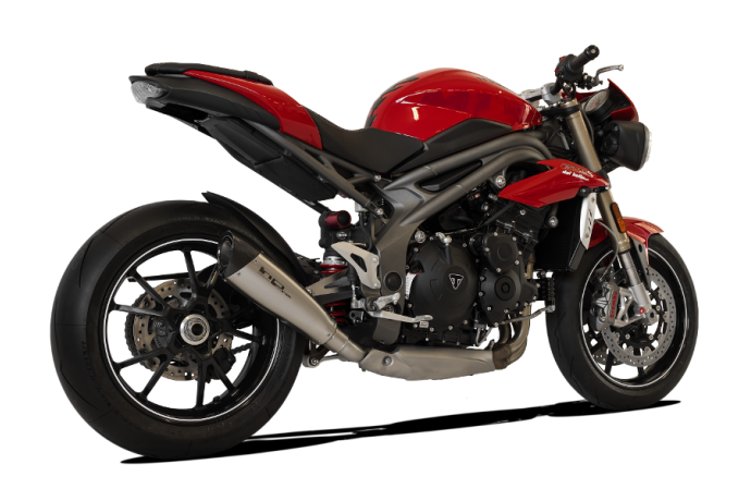 Medio sistema de escape HP CORSE TRIUMPH SPEED TRIPLE 1050 S / R 2016 - 2017 Medio sistema de escape HP CORSE TRIUMPH SPEED TRIPLE 1050 S / R 2016 - 2017