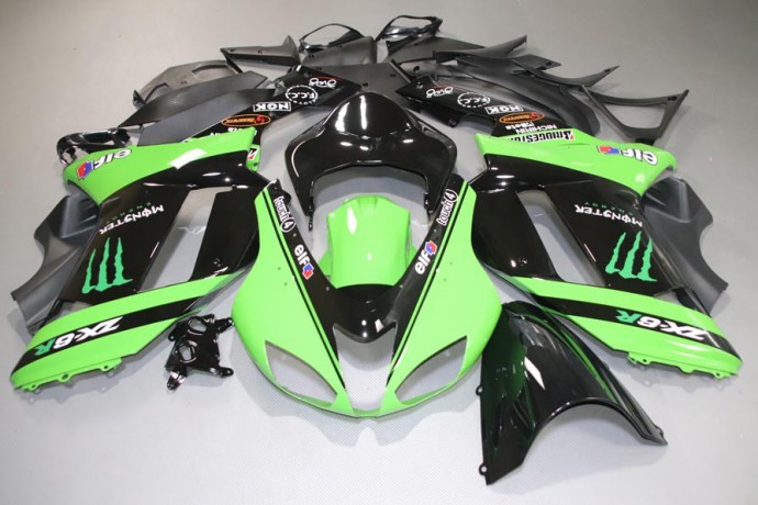 Complete Fairing set KAWASAKI ZX6R 2007 - 2008 Complete Fairing set KAWASAKI ZX6R 2007 - 2008