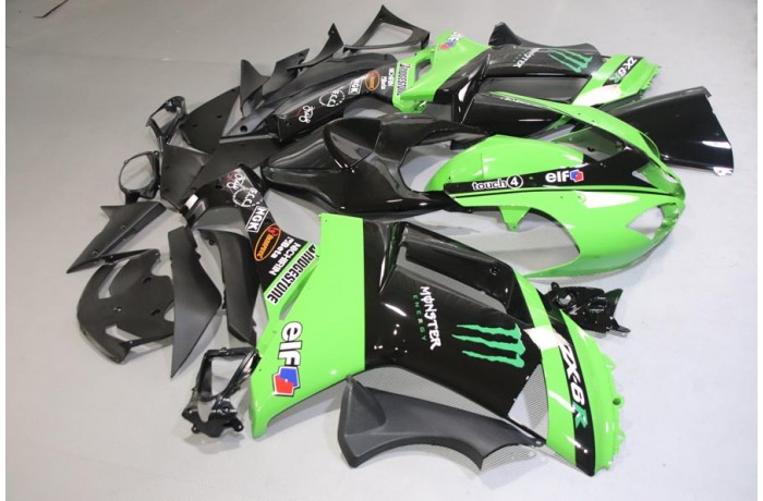 Complete Fairing set KAWASAKI ZX6R 2007 - 2008 Complete Fairing set KAWASAKI ZX6R 2007 - 2008