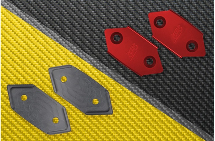 Rearview Mirrors Block Off Plates KAWASAKI - UNIK by Avdb Rearview Mirrors Block Off Plates KAWASAKI - UNIK by Avdb