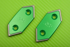 Rearview Mirrors Block Off Plates KAWASAKI - UNIK by Avdb Rearview Mirrors Block Off Plates KAWASAKI - UNIK by Avdb