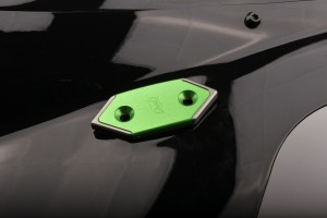 Rearview Mirrors Block Off Plates KAWASAKI - UNIK by Avdb Rearview Mirrors Block Off Plates KAWASAKI - UNIK by Avdb