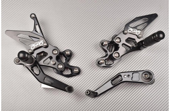 Estriberas Retrasadas AVDB SUZUKI GSXR 600 / 750 2006 - 2010 Estriberas Retrasadas AVDB SUZUKI GSXR 600 / 750 2006 - 2010