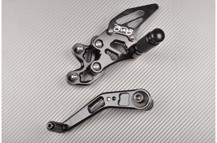 Estriberas Retrasadas AVDB SUZUKI GSXR 600 / 750 2006 - 2010 Estriberas Retrasadas AVDB SUZUKI GSXR 600 / 750 2006 - 2010