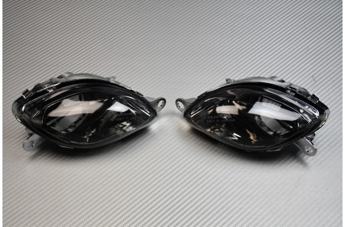 Pareja de intermitentes delanteros Suzuki Gsxr Hayabusa 1300 1999 / 2007 Pareja de intermitentes delanteros Suzuki Gsxr Hayabusa 1300 1999 / 2007