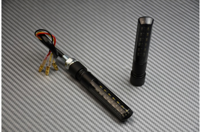 Dual-function LED Daytime Running Lights and Sequential Turn Signal Lights