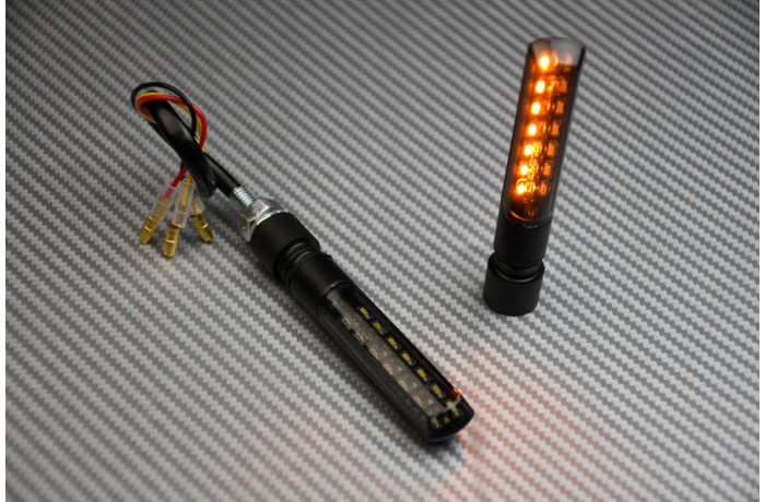 Dual-function LED Daytime Running Lights and Sequential Turn Signal Lights