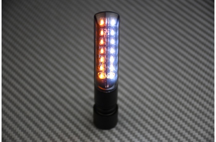 Dual-function LED Daytime Running Lights and Sequential Turn Signal Lights