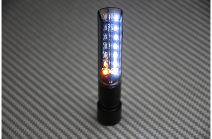 Dual-function LED Daytime Running Lights and Sequential Turn Signal Lights