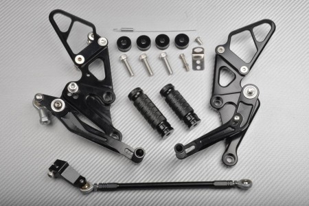 Platines Commandes Reculées YAMAHA MT07 / XSR / TRACER 700 2014 - 2024