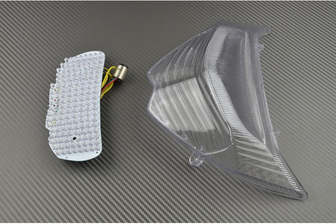 Feu Stop Led Clignotants Intégrés SUZUKI GSF Bandit / GSX-F 650 / 1250 2006 - 2016 Feu Stop Led Clignotants Intégrés SUZUKI GSF Bandit / GSX-F 650 / 1250 2006 - 2016