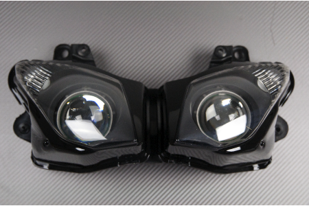 Faro / Óptica delantera KAWASAKI ZX6R / ZX10R 2008 - 2012
