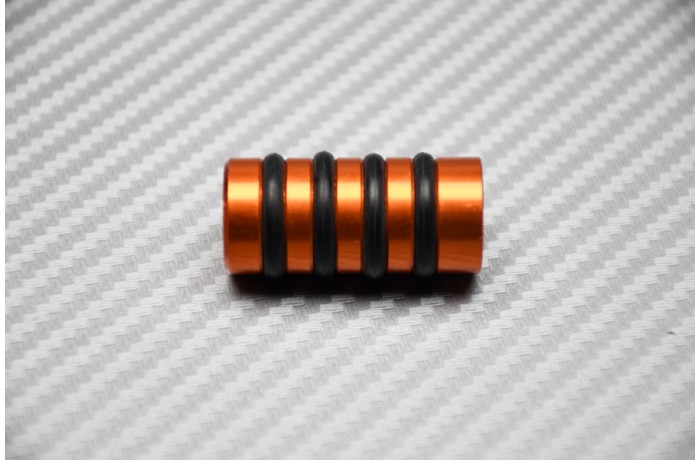 Gear lever / Brake pedal tip in anodised aluminum KTM Duke 690 / SuperDuke 1290 R / RC8 2008 - 2021 Gear lever / Brake pedal tip in anodised aluminum KTM Duke 690 / SuperDuke 1290 R / RC8 2008 - 2021