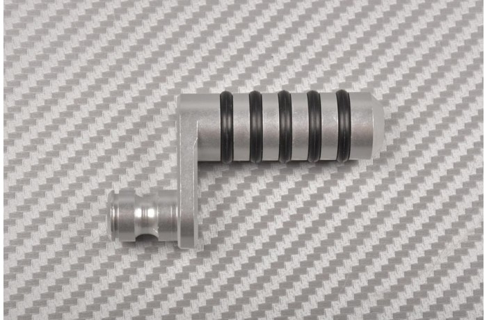 Embout de sélecteur / frein ajustable en aluminium anodisé Aprilia RSV / RSV4 / Tuono / V4 & Mv Agusta F4 / B4