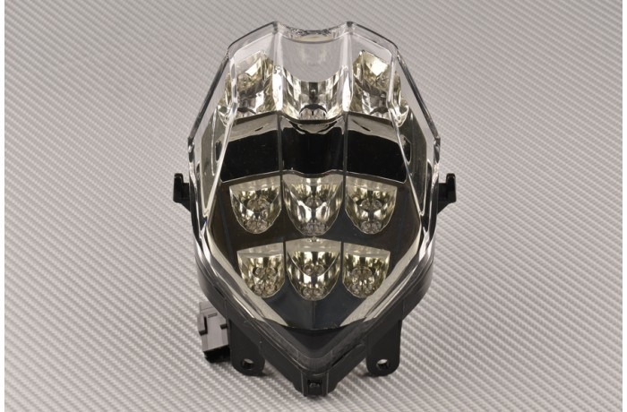 Luz de freno led con intermitentes integrados TRIUMPH STREET TRIPLE / DAYTONA 660 / 675 2013 - 2017 Luz de freno led con intermitentes integrados TRIUMPH STREET TRIPLE / DAYTONA 660 / 675 2013 - 2017