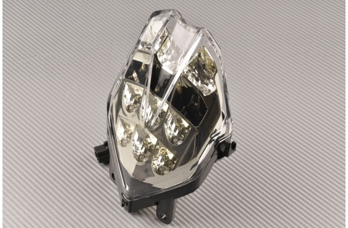 Luz de freno led con intermitentes integrados TRIUMPH DAYTONA MOTO2 / STREET TRIPLE 660 / 765 2017 - 2022 Luz de freno led con intermitentes integrados TRIUMPH DAYTONA MOTO2 / STREET TRIPLE 660 / 765 2017 - 2022
