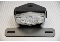 Specific License Plate Holder with 3-functions Light SUZUKI DRZ 400 / E / SM / S 2005 - 2021