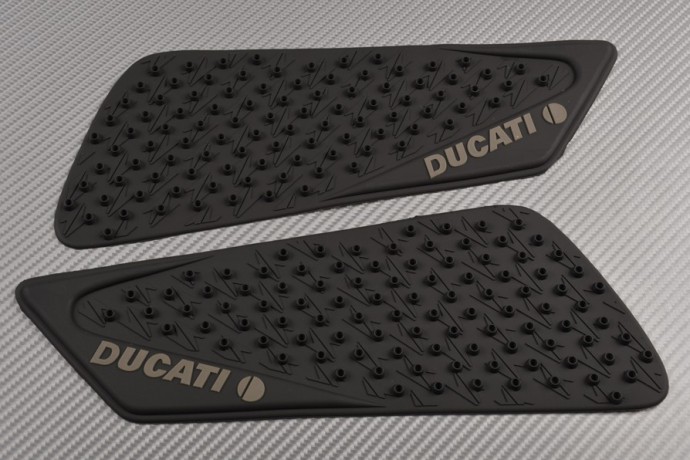 Coppia Protezioni laterali antiscivolo serbatoio Ducati SBK 848 1098 1198 Coppia Protezioni laterali antiscivolo serbatoio Ducati SBK 848 1098 1198