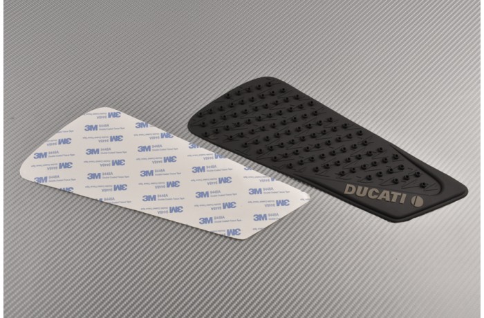 Coppia Protezioni laterali antiscivolo serbatoio Ducati SBK 848 1098 1198 Coppia Protezioni laterali antiscivolo serbatoio Ducati SBK 848 1098 1198