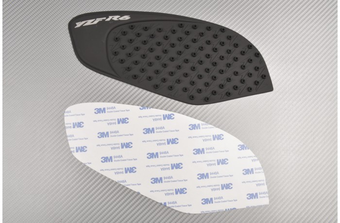 Coppia Protezioni laterali antiscivolo serbatoio Yamaha YZF R6 2008-2016 Coppia Protezioni laterali antiscivolo serbatoio Yamaha YZF R6 2008-2016