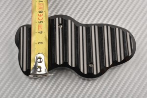 Anodised aluminum sidestand foot enlarger KAWASAKI Vulcan 900 Anodised aluminum sidestand foot enlarger KAWASAKI Vulcan 900