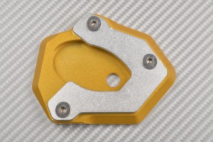 Anodised aluminum sidestand foot enlarger KAWASAKI NINJA 650 & Z650 / Z900 / Z900RS Anodised aluminum sidestand foot enlarger KAWASAKI NINJA 650 & Z650 / Z900 / Z900RS