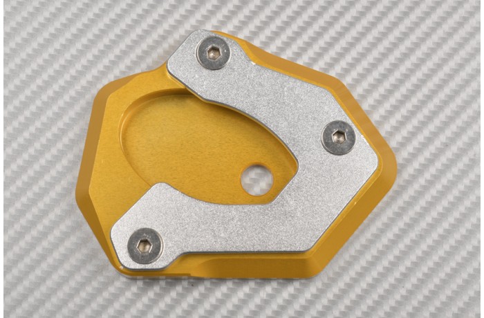 Anodised aluminum sidestand foot enlarger KAWASAKI NINJA 650 & Z650 / Z900 / Z900RS Anodised aluminum sidestand foot enlarger KAWASAKI NINJA 650 & Z650 / Z900 / Z900RS