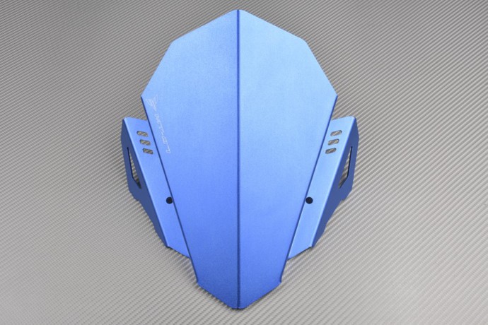 Anodised Aluminium Windshield YAMAHA MT07 / FZ07 2018 - 2020 Anodised Aluminium Windshield YAMAHA MT07 / FZ07 2018 - 2020