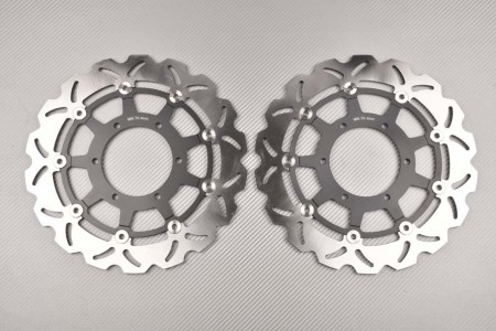 Paire de Disques waves SUZUKI GSXR 1000 2017 / 2018