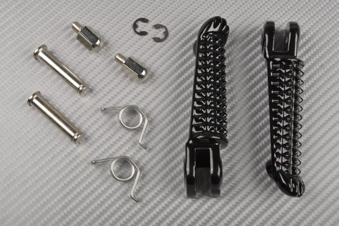 Pareja de estriberas reposapiés delanteras YAMAHA YZF R1 R1M 2015 - 2024 Pareja de estriberas reposapiés delanteras YAMAHA YZF R1 R1M 2015 - 2024