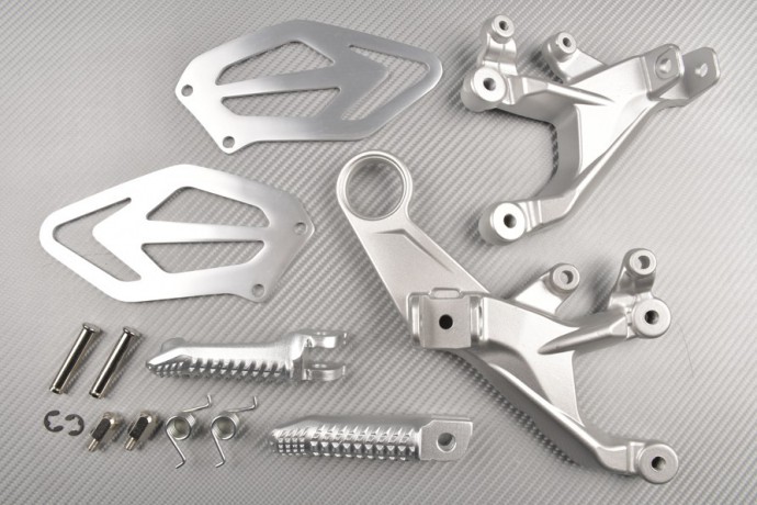 Platines repose pieds Avant BMW S1000RR / HP4 2015 - 2018 Platines repose pieds Avant BMW S1000RR / HP4 2015 - 2018