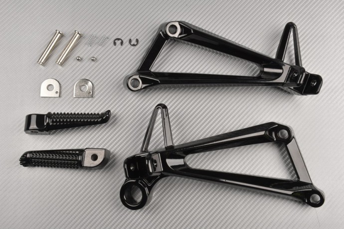 Pareja de estriberas reposapiés traseras YAMAHA YZF R3 / MT03 2016 - 2024 Pareja de estriberas reposapiés traseras YAMAHA YZF R3 / MT03 2016 - 2024