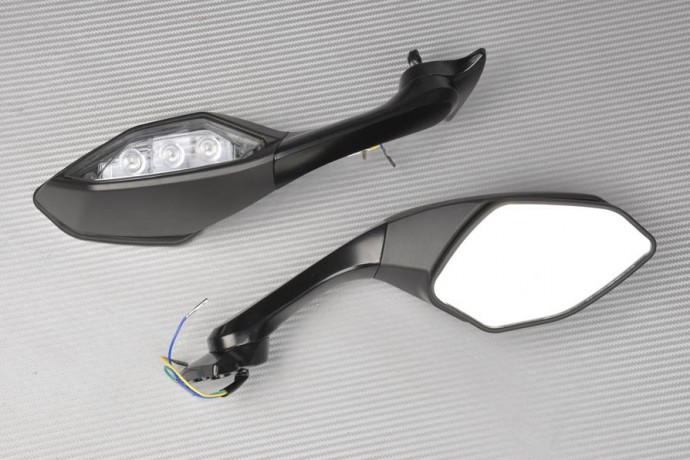 Paire de Rétroviseurs Type Origine YAMAHA R1 2015 - 2021 & R6 2017 - 2020 Paire de Rétroviseurs Type Origine YAMAHA R1 2015 - 2021 & R6 2017 - 2020