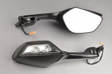 Pair of Aftermarket Rearview Mirrors KAWASAKI ZX10R 2011 - 2022 / H2 H2R H2SX