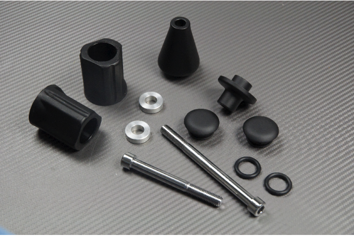 Pair of Frame Sliders / Crash Pads for BMW S1000RR HP4 Pair of Frame Sliders / Crash Pads for BMW S1000RR HP4