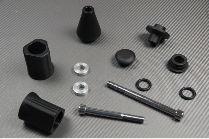 Pair of Frame Sliders / Crash Pads for BMW S1000RR HP4 Pair of Frame Sliders / Crash Pads for BMW S1000RR HP4