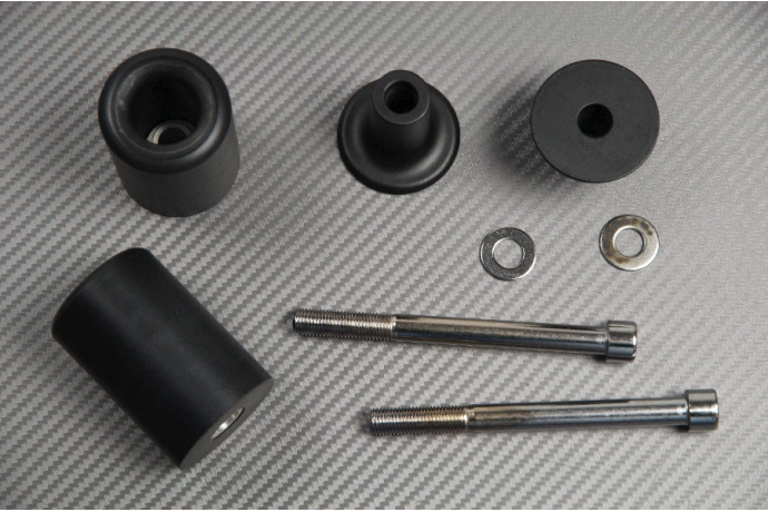 Pair of Frame Sliders / Crash Pads for KAWASAKI ZX6R 2009 - 2021 Pair of Frame Sliders / Crash Pads for KAWASAKI ZX6R 2009 - 2021