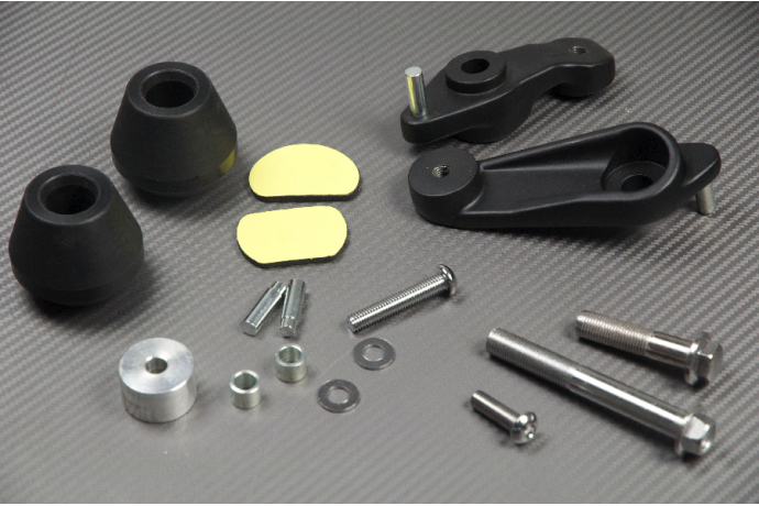 Pair of Frame Sliders / Crash Pads for YAMAHA YZF R1 2009 - 2014 Pair of Frame Sliders / Crash Pads for YAMAHA YZF R1 2009 - 2014